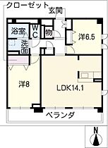 タウンコート　ドエル  ｜ 愛知県名古屋市中村区烏森町3丁目（賃貸マンション2LDK・2階・73.95㎡） その2