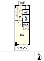 セントラルハイツ向陽  ｜ 愛知県名古屋市千種区池下町2丁目（賃貸マンション1K・3階・21.00㎡） その2