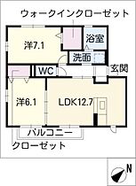 エリタージュ  ｜ 愛知県名古屋市千種区南明町2丁目（賃貸アパート2LDK・2階・57.96㎡） その2