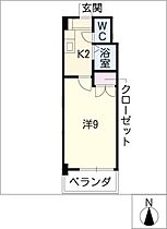 アムール今池  ｜ 愛知県名古屋市千種区今池5丁目（賃貸マンション1K・3階・24.94㎡） その2