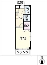 コスモＭ73  ｜ 愛知県名古屋市千種区春岡通7丁目（賃貸マンション1K・1階・24.30㎡） その2