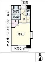 ブルーム名駅  ｜ 愛知県名古屋市中村区則武2丁目（賃貸マンション1K・2階・30.78㎡） その2