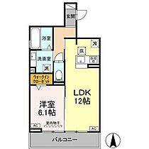 ルヴィータ栄生 102 ｜ 愛知県名古屋市西区栄生1丁目23-24（賃貸アパート1LDK・1階・45.18㎡） その2