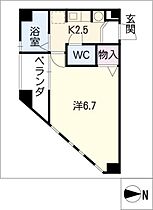 ラ・ポルト  ｜ 愛知県名古屋市西区新道1丁目（賃貸マンション1K・3階・23.16㎡） その2