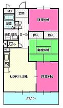 エスポワール 00302 ｜ 愛知県名古屋市西区平中町40（賃貸マンション3LDK・3階・65.05㎡） その2