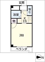 パークサイドシャトル  ｜ 愛知県名古屋市中川区葉池町2丁目（賃貸マンション1K・3階・23.63㎡） その2