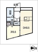 リストレジデンス八田  ｜ 愛知県名古屋市中川区花池町3丁目（賃貸マンション1DK・1階・26.35㎡） その2