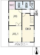 ＡＸＩＳ　II  ｜ 愛知県名古屋市港区寛政町7丁目（賃貸アパート2DK・2階・46.70㎡） その2