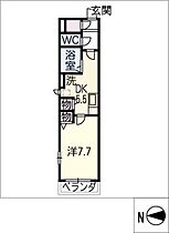 エスポワール  ｜ 愛知県名古屋市港区津金1丁目（賃貸マンション1DK・2階・33.18㎡） その2