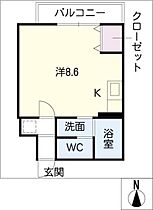 メトロ東海通  ｜ 愛知県名古屋市港区津金1丁目（賃貸アパート1R・2階・23.85㎡） その2