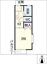 あかねハウス  ｜ 愛知県名古屋市中川区五女子2丁目（賃貸アパート1K・1階・18.00㎡） その2