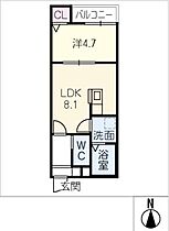 アンリシール  ｜ 愛知県名古屋市熱田区切戸町3丁目（賃貸アパート1LDK・2階・32.12㎡） その2