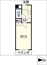 メゾンＮ．Ｋ．Ｓ．  ｜ 愛知県名古屋市熱田区花表町（賃貸マンション1K・4階・21.35㎡） その2