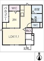 Ｃｉａｏ　Ｔａｋａｒａ  ｜ 愛知県名古屋市南区宝生町1丁目（賃貸アパート1LDK・1階・37.01㎡） その2