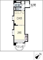 ハーヴェスト滝ノ水  ｜ 愛知県名古屋市緑区滝ノ水5丁目（賃貸マンション1DK・2階・39.83㎡） その2