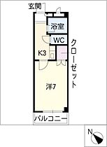 エトワール壱番館  ｜ 愛知県名古屋市緑区桶狭間切戸（賃貸マンション1K・2階・22.41㎡） その2