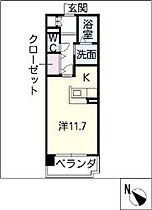 サウスヒルズ緑Ｂ 306 ｜ 愛知県名古屋市緑区清水山2丁目407番地（賃貸マンション1R・3階・31.36㎡） その2