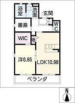 ＰＲＩＵＳ相原郷  ｜ 愛知県名古屋市緑区相原郷2丁目（賃貸マンション1LDK・2階・52.08㎡） その2