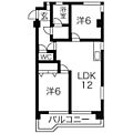 パークテラス2階4.6万円