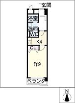 カスティーヌ前津  ｜ 愛知県名古屋市中区千代田1丁目（賃貸マンション1K・6階・31.50㎡） その2