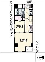 ブレドール丸の内  ｜ 愛知県名古屋市中区丸の内3丁目（賃貸マンション2K・8階・56.86㎡） その2