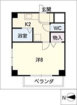 グローリィ  ｜ 愛知県名古屋市北区西志賀町5丁目（賃貸マンション1K・3階・24.28㎡） その2