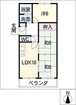 グリーンハイツ水草  ｜ 愛知県名古屋市北区水草町1丁目（賃貸マンション3LDK・2階・57.59㎡） その2