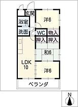 第2グリーンハイツ双葉  ｜ 愛知県名古屋市北区楠味鋺3丁目（賃貸マンション3LDK・3階・63.50㎡） その2