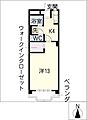 たちばなハイツ4階5.5万円