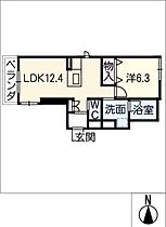 ダイヤモンドヒルズ星ヶ丘  ｜ 愛知県名古屋市千種区星が丘山手（賃貸マンション1LDK・3階・44.72㎡） その2