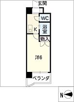 エクセス京命  ｜ 愛知県名古屋市千種区京命1丁目（賃貸マンション1K・6階・20.90㎡） その2