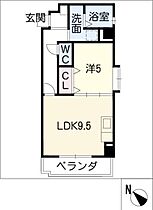 ＳＴＡＲＲＹ　ＰＬＡＣＥ  ｜ 愛知県名古屋市千種区東山通4丁目（賃貸マンション1LDK・2階・38.73㎡） その2