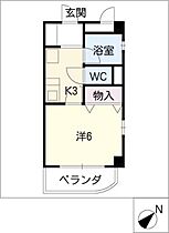 雲錦山房  ｜ 愛知県名古屋市千種区池園町2丁目（賃貸マンション1K・2階・22.75㎡） その2