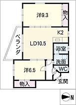 イーストヒルズ東山元町  ｜ 愛知県名古屋市千種区東山元町1丁目（賃貸マンション2LDK・1階・63.70㎡） その2