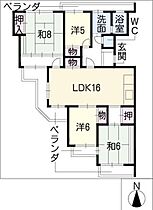 メゾン見附  ｜ 愛知県名古屋市千種区見附町2丁目（賃貸マンション4LDK・2階・101.47㎡） その2