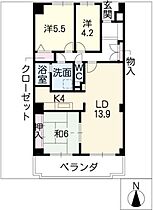 茶屋ヶ坂パークマンション  ｜ 愛知県名古屋市千種区茶屋坂通2丁目（賃貸マンション3LDK・7階・78.36㎡） その2