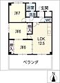 池洞マンション南棟2階8.3万円