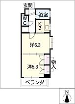 シャルム法羊  ｜ 愛知県名古屋市千種区鹿子町7丁目（賃貸マンション1DK・3階・31.41㎡） その2