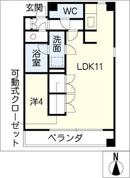 プレミア葵 ｜愛知県名古屋市東区葵1丁目(賃貸マンション1LDK・6階・38.90㎡)の写真 その2