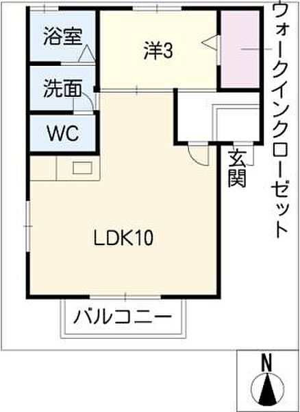 ＳＵＮＳＨＩＮＥ車道 ｜愛知県名古屋市東区筒井3丁目(賃貸アパート1LDK・1階・33.36㎡)の写真 その2