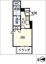 SERDINA KOSAKURA  ｜ 愛知県名古屋市昭和区小桜町1丁目（賃貸マンション1K・3階・29.76㎡） その2