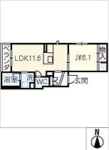 カーサ  ｜ 愛知県名古屋市昭和区小桜町2丁目（賃貸マンション1LDK・2階・41.54㎡） その2