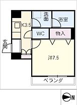 SERDINA KOSAKURA  ｜ 愛知県名古屋市昭和区小桜町1丁目（賃貸マンション1K・1階・29.48㎡） その2