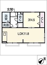 ヴィレッジ八事富士見  ｜ 愛知県名古屋市昭和区八事富士見（賃貸マンション1LDK・4階・38.88㎡） その2