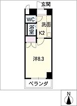 ＳＴプラザ八事  ｜ 愛知県名古屋市昭和区山手通5丁目（賃貸マンション1K・6階・24.89㎡） その2