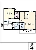 ラヴィサン  ｜ 愛知県名古屋市天白区塩釜口2丁目（賃貸マンション1LDK・3階・49.51㎡） その2