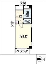 ヴィオレ山手  ｜ 愛知県名古屋市昭和区山手通2丁目（賃貸マンション1K・2階・23.60㎡） その2