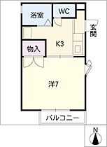 パル井深  ｜ 愛知県名古屋市昭和区折戸町5丁目（賃貸アパート1K・2階・23.10㎡） その2