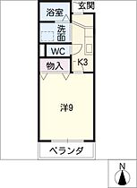 エクセルはぎわら  ｜ 愛知県名古屋市昭和区萩原町4丁目（賃貸マンション1K・2階・28.46㎡） その2