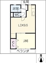 西畑マンション  ｜ 愛知県名古屋市昭和区西畑町（賃貸マンション1LDK・1階・34.40㎡） その2